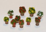 PlusModel[PM380]1/35植木鉢の花(10個セット)