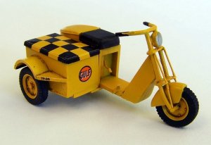 画像1: PlusModel[4013]1/48WWII米 クシュマンスクーター サイドカー (1)