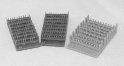 画像1: PlusModel[PM408]1/35レジン製ボルト&ナット(1.0mm)(4種各60本)