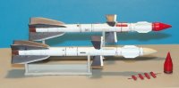 PlusModel[AL4003]1/48露 空対空ミサイルR-27R AA-10 アラモA(2発)