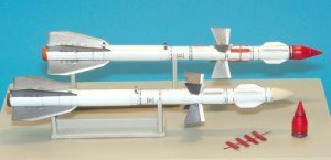 画像1: PlusModel[AL4007]1/48露 空対空ミサイルR-27ER AA-10 アラモC(2発) (1)