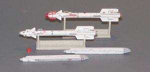 画像1: PlusModel[AL4009]1/48露 空対空ミサイルR-73 AA-11 アーチャー(2発) (1)