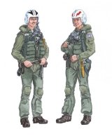 PlusModel[AL4018]1/48米 F-4ファントム戦闘機 クルー(2体セット)