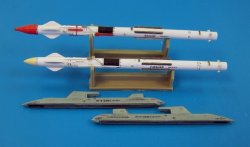 画像1: PlusModel[AL4023]1/48露 空対空ミサイルUZR-23訓練弾(2発)