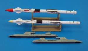 画像1: PlusModel[AL4023]1/48露 空対空ミサイルUZR-23訓練弾(2発) (1)