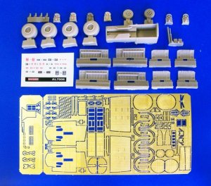 画像1: PlusModel[AL7006]1/72EC-121ワーニングスター 脚収納庫セット(エレール用) (1)