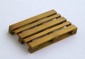 画像1: PlusModel[EL036]1/35木製パレット (1)