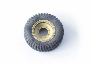 画像1: QuickWheel[BK-019]sd.kfz.251/Sd.Kfz. 11用スペアホィール (Continental Tire) (1)