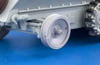 QuickWheel[BK-031]Sd.Kfz.250/Sd.Kfz.10 焼損前輪