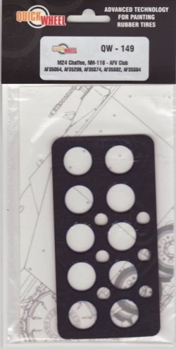 画像1: QuickWheel[QW-149]M24 Chaffee, NM-116（対応キット：ＡＦＶクラブAF35054, AF35209, AF35S74, AF35S82, AF35S84）