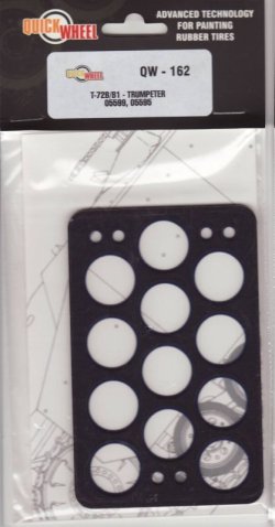 画像1: QuickWheel[QW-162]T-72B/B1（対応キット：トランぺッター05599, 05595）
