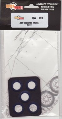 QuickWheel[QW-199]Jeep Willys MB（対応キット：タミヤ35219
