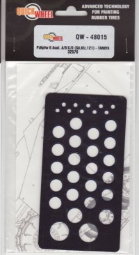 QuickWheel[QW-48015]Pz.Kpfw.II A/B/C/D (sd.kfz. 121)（対応キット：タミヤ32570）