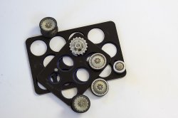 画像2: QuickWheel[QW-223]Panther D（対応キット：モンモデルTS-038, ES-003）