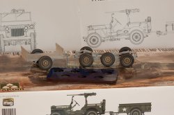 画像3: QuickWheel[QW-253]US 1/4 Ton utility truck (JEEP) with 1/4 ton utility trailer（対応キット：タコム2126）