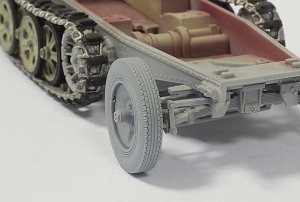 画像1: QuickWheel[QWX-016]sd.kfz.250 & 10 シビリアンパターンフロントホィール (1)