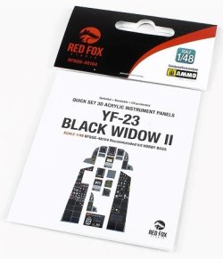 画像1: レッドフォックススタジオ[RFSQS-48104]1/48 YF-23 ブラックウィドウII(ホビーボス用