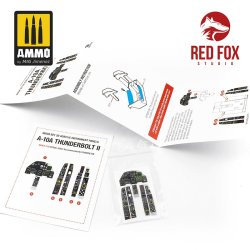 画像2: レッドフォックススタジオ[RFSQS-32001]1/32 A-10A サンダーボルトII用3Dアクリル インパネ (トランペッター用)