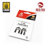 レッドフォックススタジオ[RFSQS-32002]1/32 F-4C ファントムII用3Dアクリルインパネ (タミヤ用)