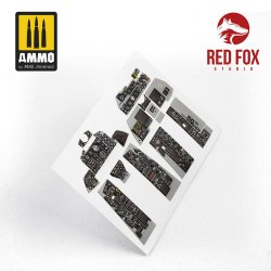 画像4: レッドフォックススタジオ[RFSQS-32002]1/32 F-4C ファントムII用3Dアクリルインパネ (タミヤ用)