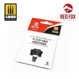 レッドフォックススタジオ[RFSQS-32005]1/32 P-51D-5NA マスタング用3Dアクリル インパネ (レベル用)