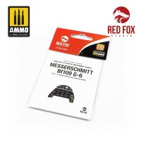レッドフォックススタジオ[RFSQS-32009]1/32 Bf109G-6用3Dアクリルインパネ (レベル用)