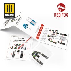 画像2: レッドフォックススタジオ[RFSQS-32014]1/32 F/A-18E スーパーホーネット用3Dアクリル インパネ (レベル用)