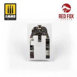 画像3: レッドフォックススタジオ[RFSQS-32017]1/32 F-5E タイガーII用3Dアクリルインパネ (キティホーク用)