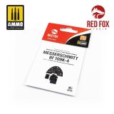 レッドフォックススタジオ[RFSQS-32021]1/32 Bf109K-4用3Dアクリルインパネ (トランペッター用)