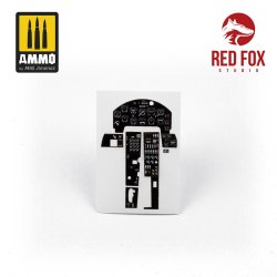 画像3: レッドフォックススタジオ[RFSQS-32022]1/32 F4U-1D コルセア用3Dアクリルインパネ (トランペッター用)