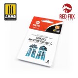 レッドフォックススタジオ[RFSQS-32057]1/32 Su-27 フランカーC(UB)用3Dアクリル インパネ (トランペッター用)