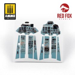 画像3: レッドフォックススタジオ[RFSQS-32057]1/32 Su-27 フランカーC(UB)用3Dアクリル インパネ (トランペッター用)