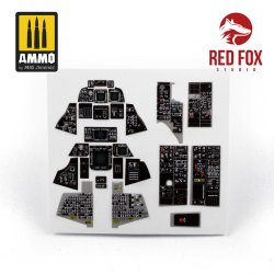 画像3: レッドフォックススタジオ[RFSQS-32058]1/32 F-14D スーパートムキャット用3Dアクリル インパネ (トランペッター用)