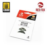 レッドフォックススタジオ[RFSQS-32079]1/32 Bu131D用3Dアクリルインパネ (ICM用)