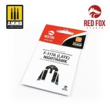 レッドフォックススタジオ[RFSQS-32085]1/32 F-117A ナイトホーク (後期型)用3D アクリルインパネ (トランペッター用)