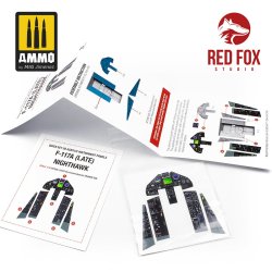 画像2: レッドフォックススタジオ[RFSQS-32085]1/32 F-117A ナイトホーク (後期型)用3D アクリルインパネ (トランペッター用)