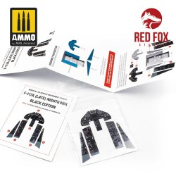 画像2: レッドフォックススタジオ[RFSQS-32087]1/32 F-117A ナイトホーク (後期型) BE用3D アクリルインパネ (トランペッター用)