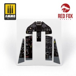 画像3: レッドフォックススタジオ[RFSQS-32087]1/32 F-117A ナイトホーク (後期型) BE用3D アクリルインパネ (トランペッター用)