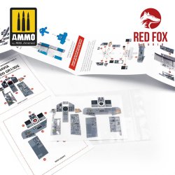 画像2: レッドフォックススタジオ[RFSQS-32089]1/32 トーネード GR1/IDS用3Dアクリルインパネ (レベル用)
