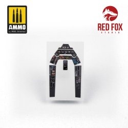 画像3: レッドフォックススタジオ[RFSQS-32092]1/32 Fw190A-6用3Dアクリルインパネ (ハセガワ用)