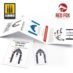 画像2: レッドフォックススタジオ[RFSQS-32097]1/32 Fw190D-9 ドーラ用3Dアクリルインパネ (ハセガワ用)