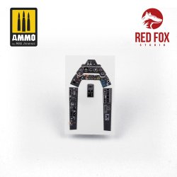 画像3: レッドフォックススタジオ[RFSQS-32097]1/32 Fw190D-9 ドーラ用3Dアクリルインパネ (ハセガワ用)