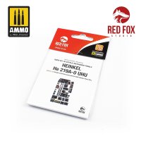 レッドフォックススタジオ[RFSQS-32100]1/32 He219A-0 ウーフー用3Dアクリルインパネ (造形村用)