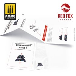 画像2: レッドフォックススタジオ[RFSQS-48003]1/48 Bf109E-1用3Dアクリルインパネ (エデュアルド用)