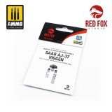 レッドフォックススタジオ[RFSQS-48015]1/48 MiG-21MF フィシュベッドJ用3Dアクリル インパネ (アカデミー用)