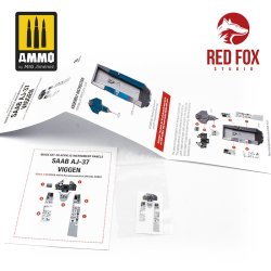 画像2: レッドフォックススタジオ[RFSQS-48015]1/48 MiG-21MF フィシュベッドJ用3Dアクリル インパネ (アカデミー用)