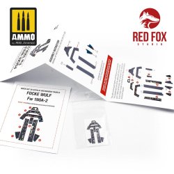 画像2: レッドフォックススタジオ[RFSQS-48044]1/48 Fw190A-2用3Dアクリルインパネ (エデュアルド用)