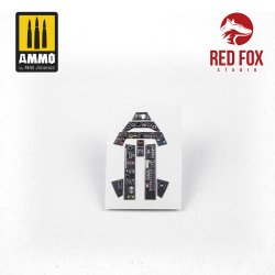 画像3: レッドフォックススタジオ[RFSQS-48044]1/48 Fw190A-2用3Dアクリルインパネ (エデュアルド用)