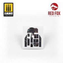 画像3: レッドフォックススタジオ[RFSQS-48056]1/48 Me262B-1a用3Dアクリルインパネ (ホビーボス用)