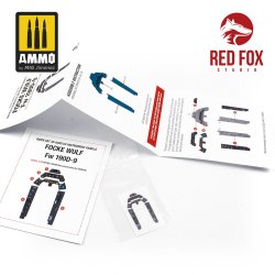 画像2: レッドフォックススタジオ[RFSQS-48096]1/48 Fw190D-9用3Dアクリルインパネ (タミヤ用)